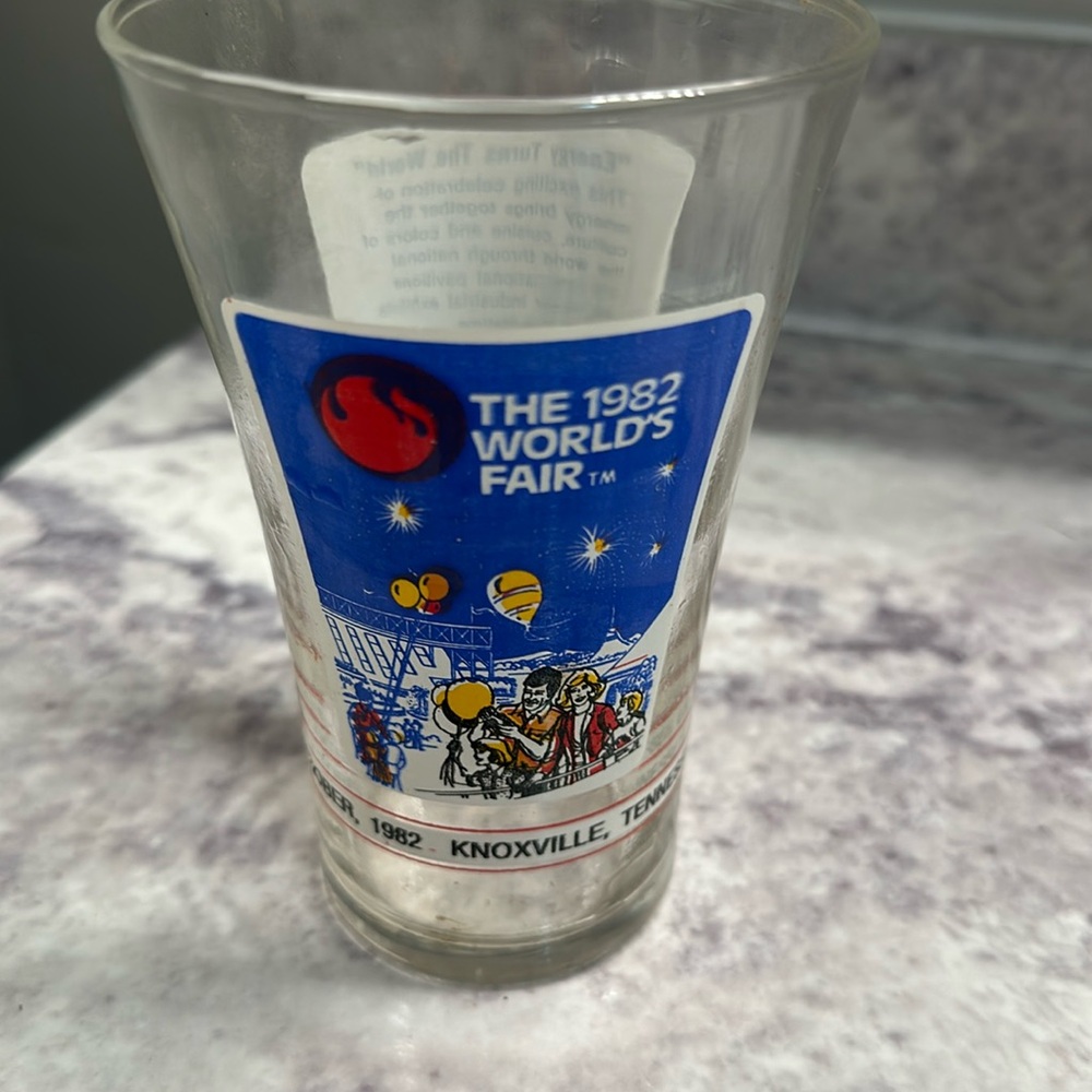 Rare 1982 World’s Fair McDonald’s glass